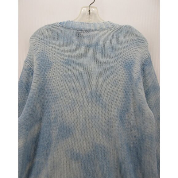 Wooden Ships Sweater Small Medium Pullover Tie Dye Open-Knit Cotton * - Picture 8 of 11